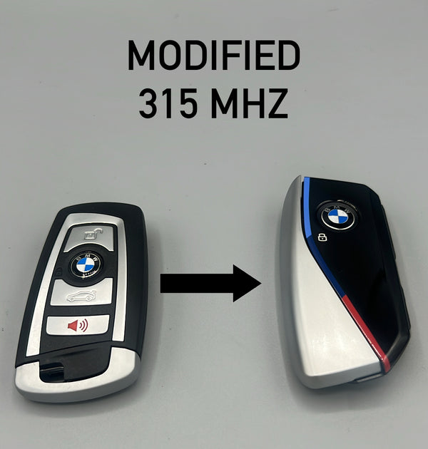 BMW Modified 315 MHz CAS4/FEM (Silver Trim) Smart Key