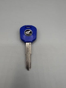 Honda HD118 Blue Right Side Key - Shell Only