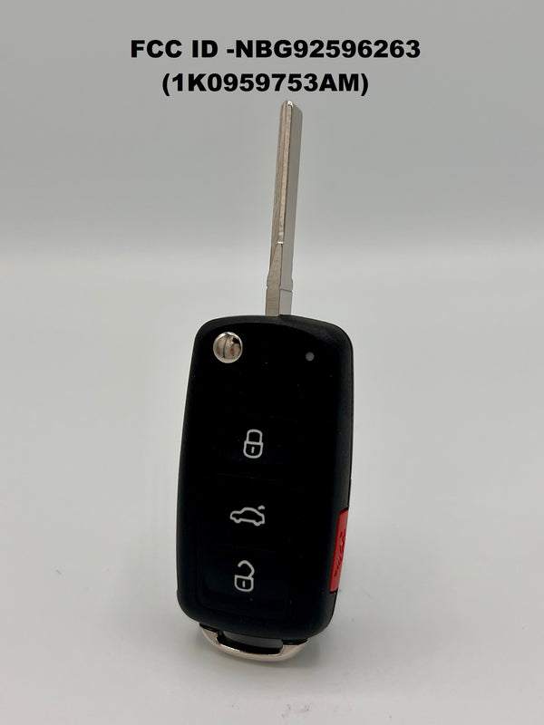 Volkswagen 2002-2006 Flip Key 753AM