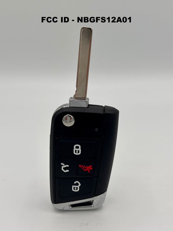 Volkswagen MQB GTI Flip Key Not Smart