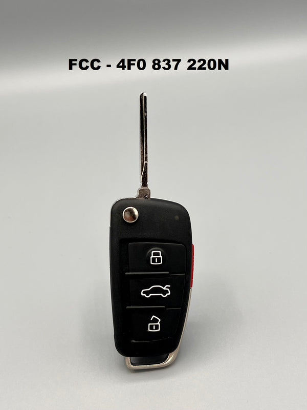 Audi NOT SMART 8E Flip Key FCC ID: IYZ 3314