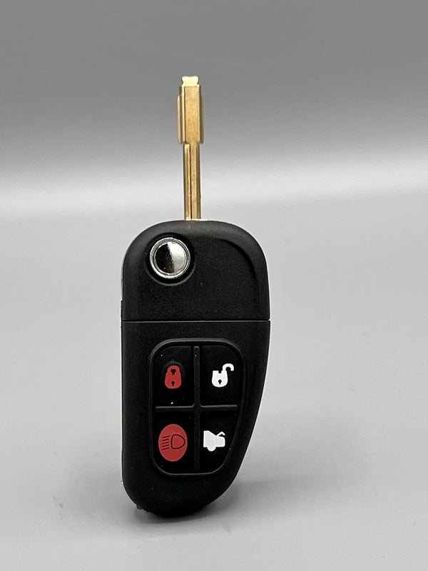 Jaguar Flip Key Tibbe (FCC ID - NHVWB1U241) OE PART # - 1X4315K601AB