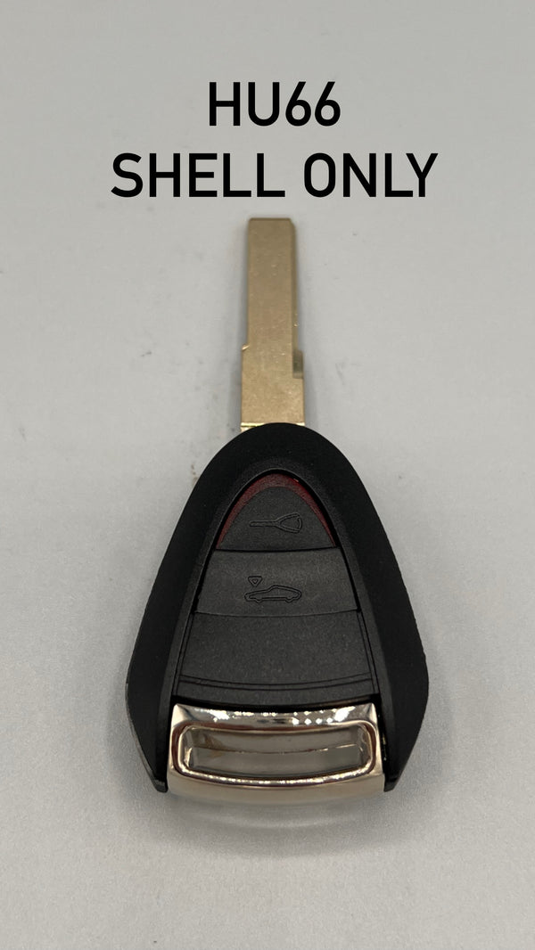 Porsche 997 Remote Head Key SHELL