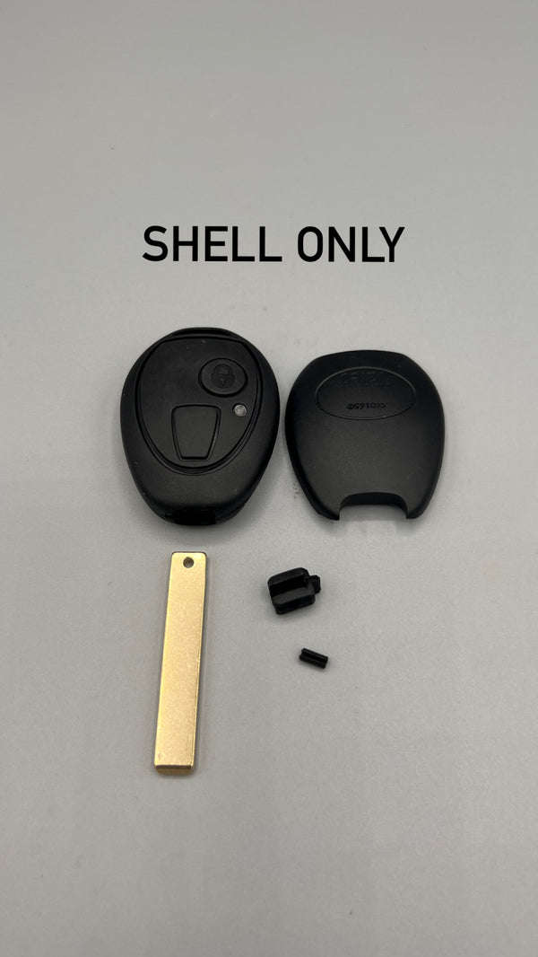 2002-2004 Mini Cooper Remote Head Key SHELL ONLY Egg Style