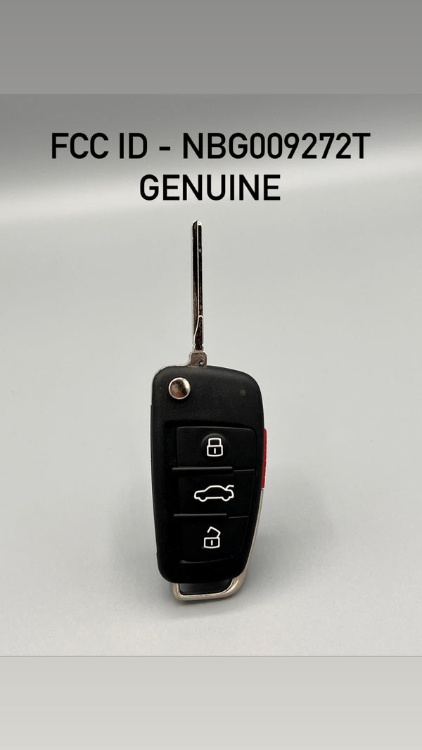 Audi 272T ID48 Flip Key 8P0-837-220E (GENUINE REFURB)