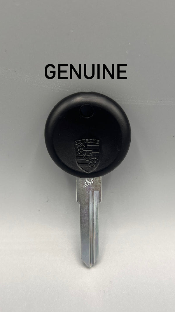 Porsche 924/944 Plastic Head Key (Genuine)