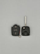 Audi / Volkswagen Flip Key Shell (Round)