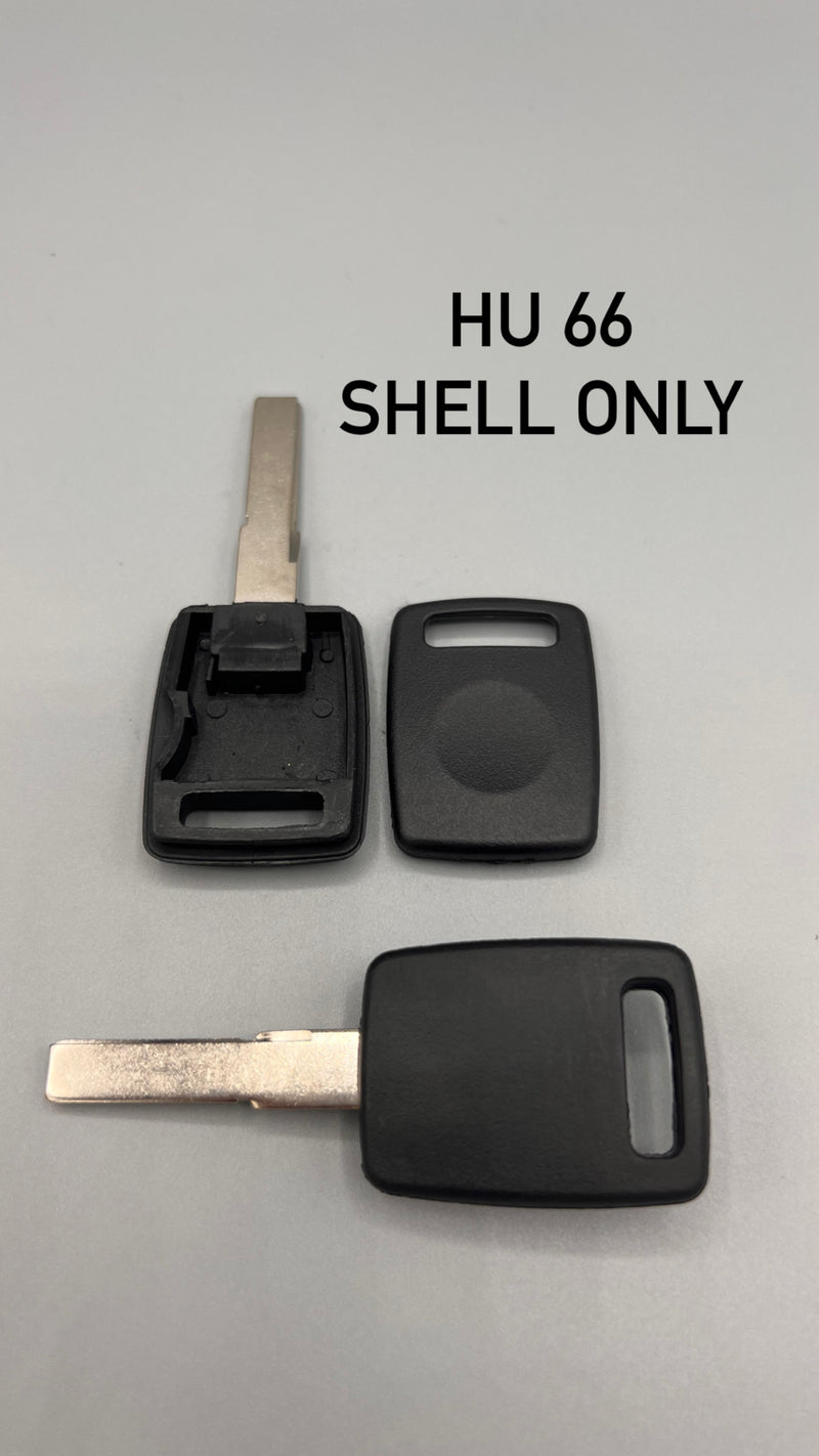 Audi / Volkswagen/Porsche HU66 Key Shell