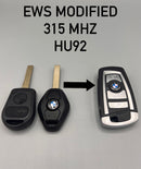 BMW EWS Flip Key HU92 (MODIFIED)