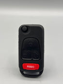 Mercedes-Benz ML HU64 Flip Key Shell Four Button