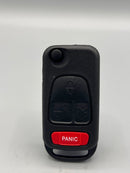 Mercedes-Benz HU39 Flip Key Shell 4 Button