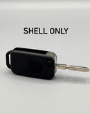 Mercedes-Benz HU39 Flip Key Shell 1-BUTTON